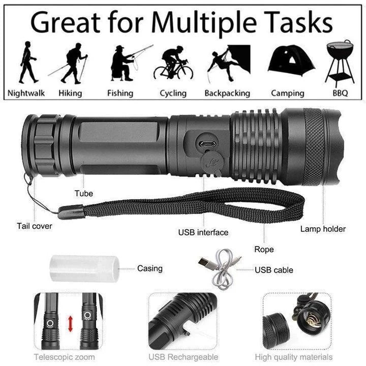 BowLift | Powerful 90000 Lumens LED Torches – The Best Flashlight for Any Adventure