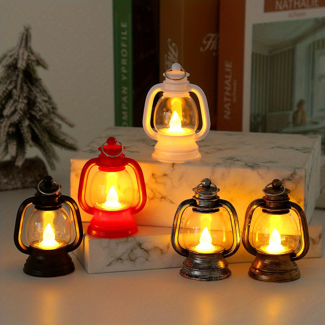 Retro LED Mini Lanterns – Atmospheric Lighting for Parties Bowlift