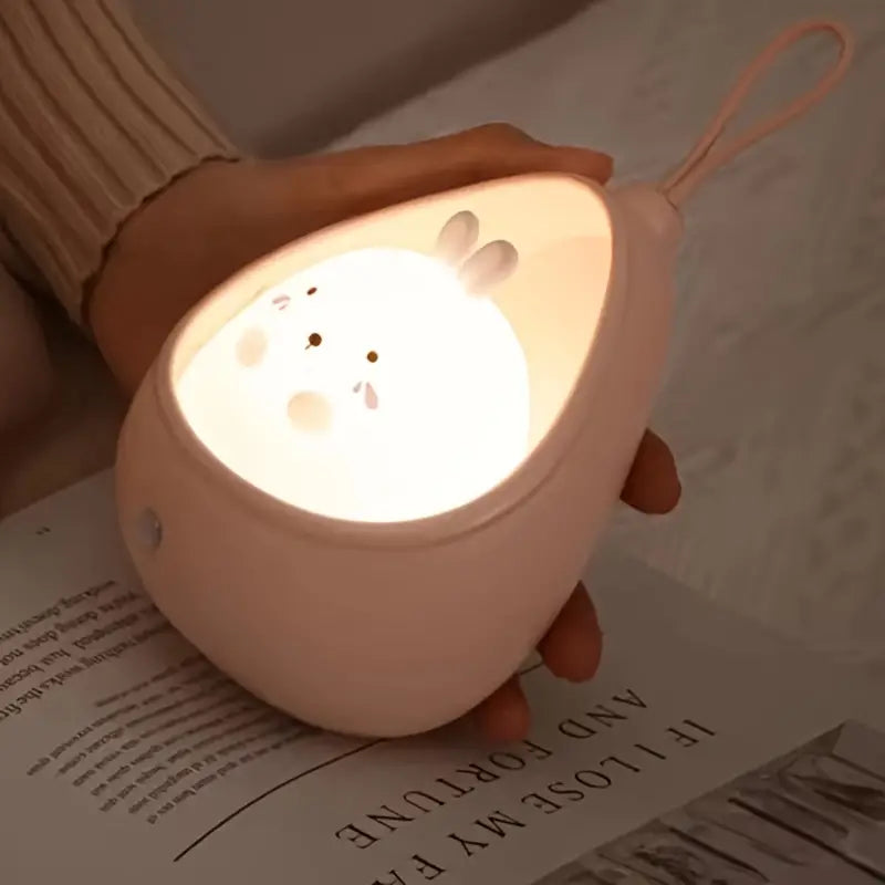 BowLift | PurrLight – Cute Animal Night Light LED Bedside Lamp for Kids