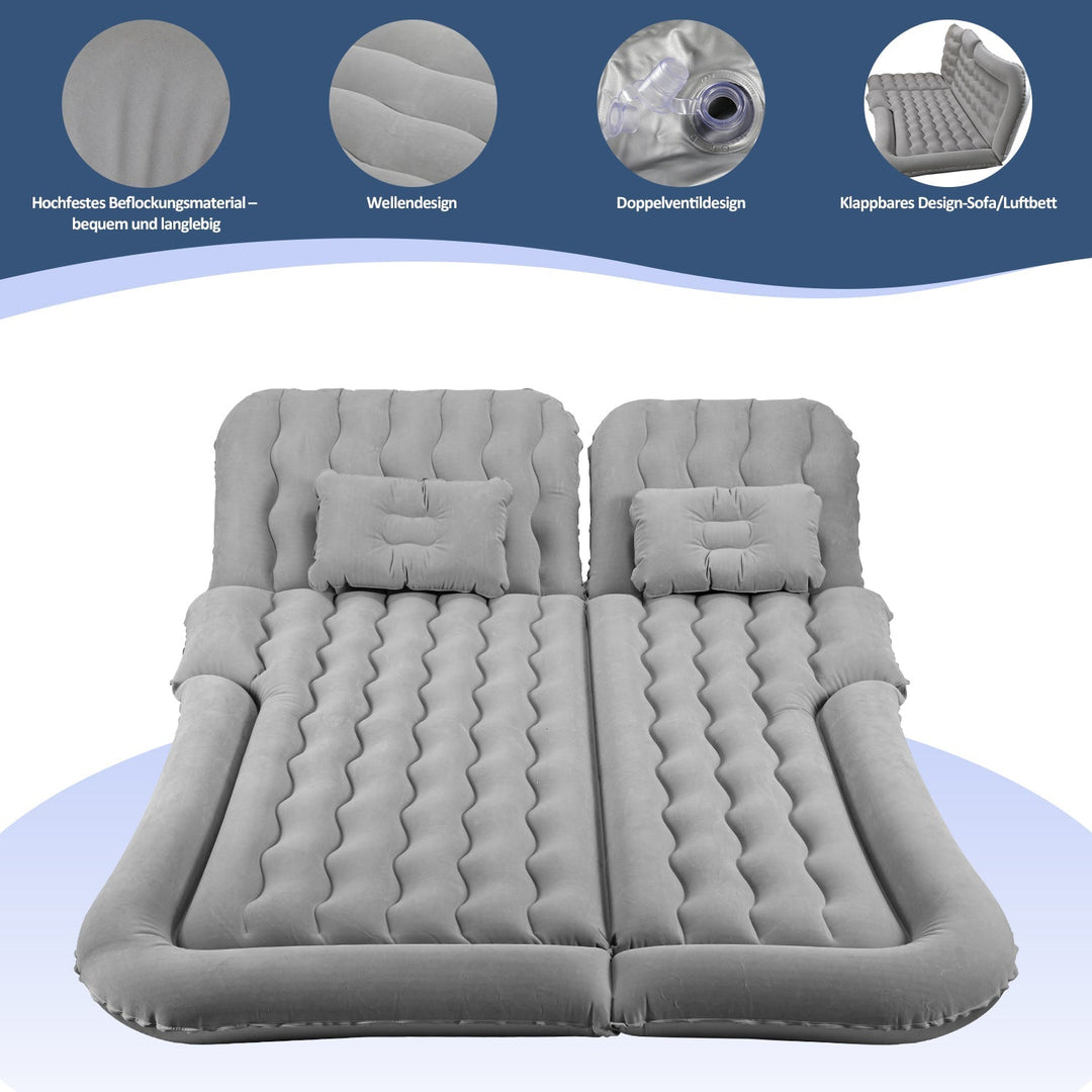 Air Bed Car Air Mattress with Pillow | Bowlift