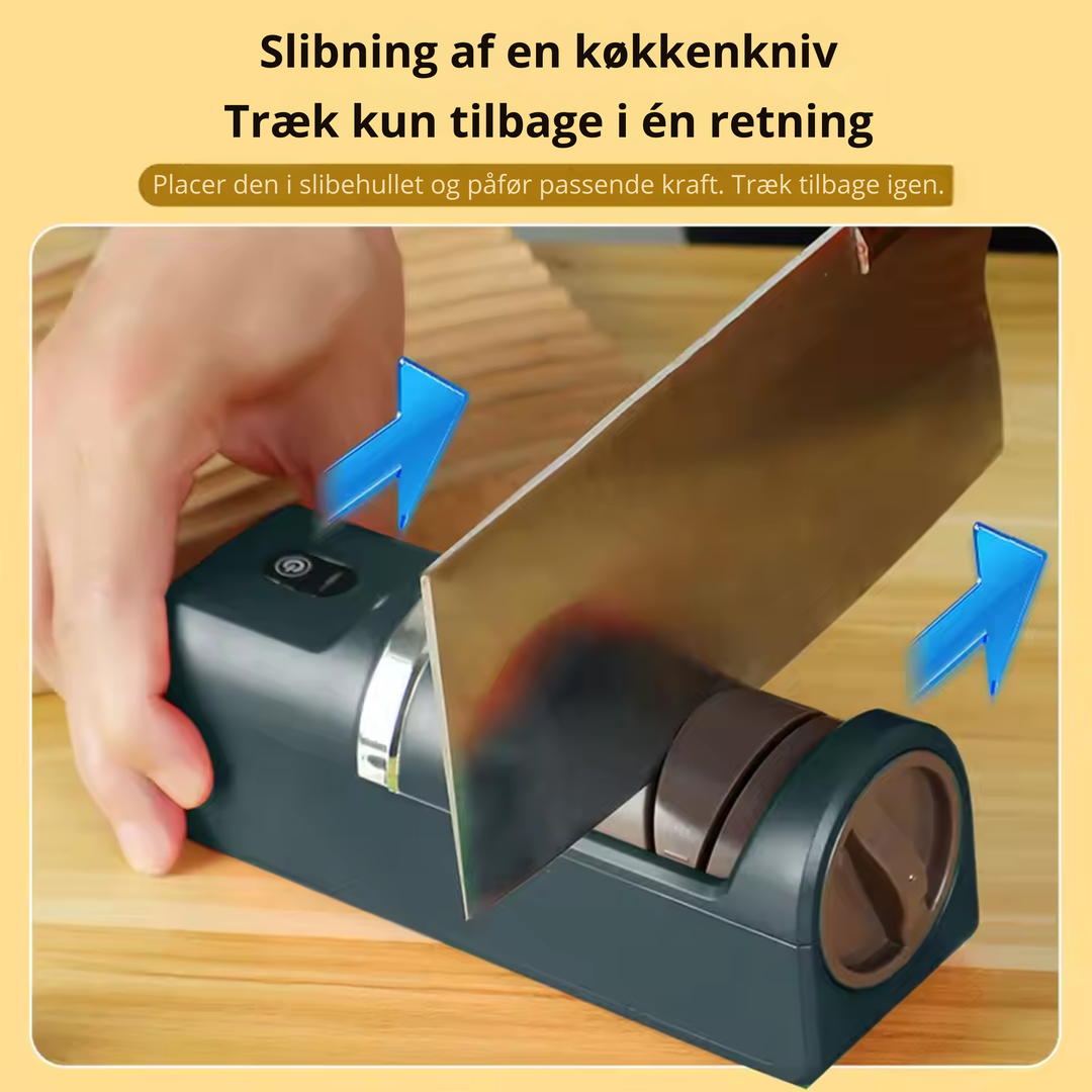 Electric knife sharpener with battery 1200mAh | Bowlift