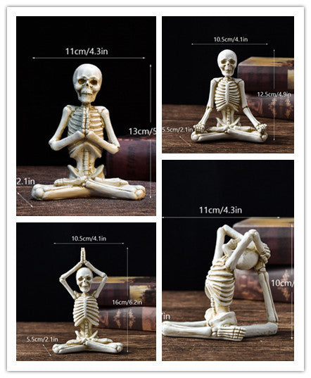 BowLift | Halloween Figurine – Resin Ornament in Vintage White or Black