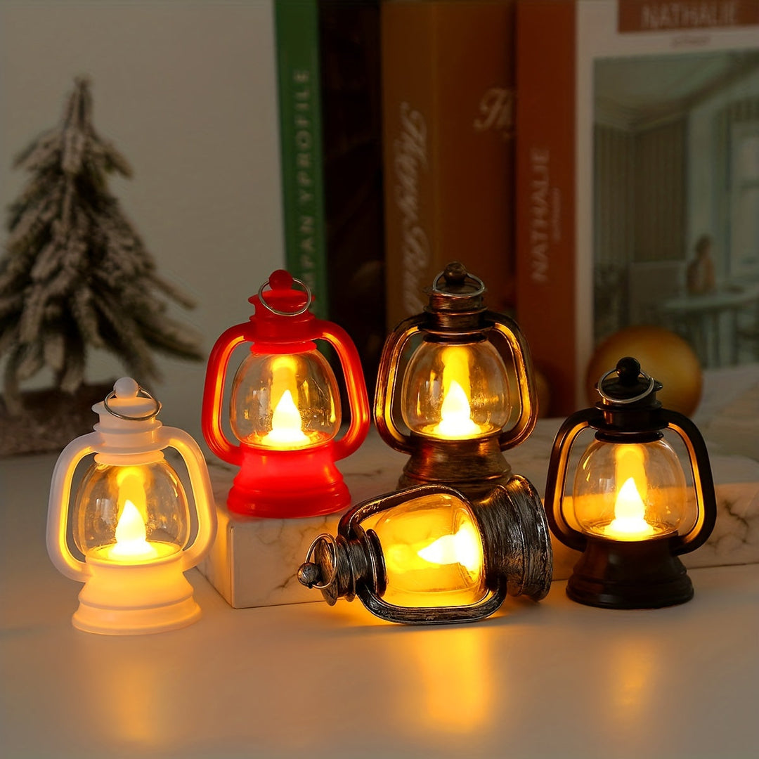Retro LED Mini Lanterns – Atmospheric Lighting for Parties Bowlift