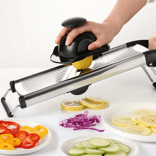 BowLift | Stainless Steel Mandoline Slicer – Adjustable Thickness Cutter