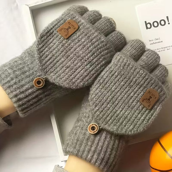 BowLift | Men's WinterPro Fingerless Gloves – Thick, Warm and Comfortable