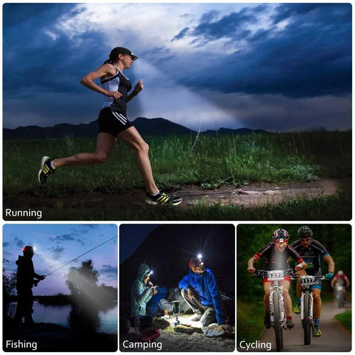 BowLift | Robust Waterproof LED Headlamp with Zoom and Rechargeable Battery