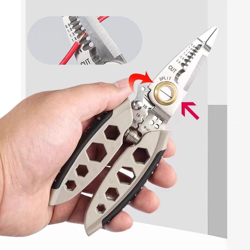 BowLift | 7-Inch Stripping Tool – Multifunctional Tool for Stripping and Cutting Wires