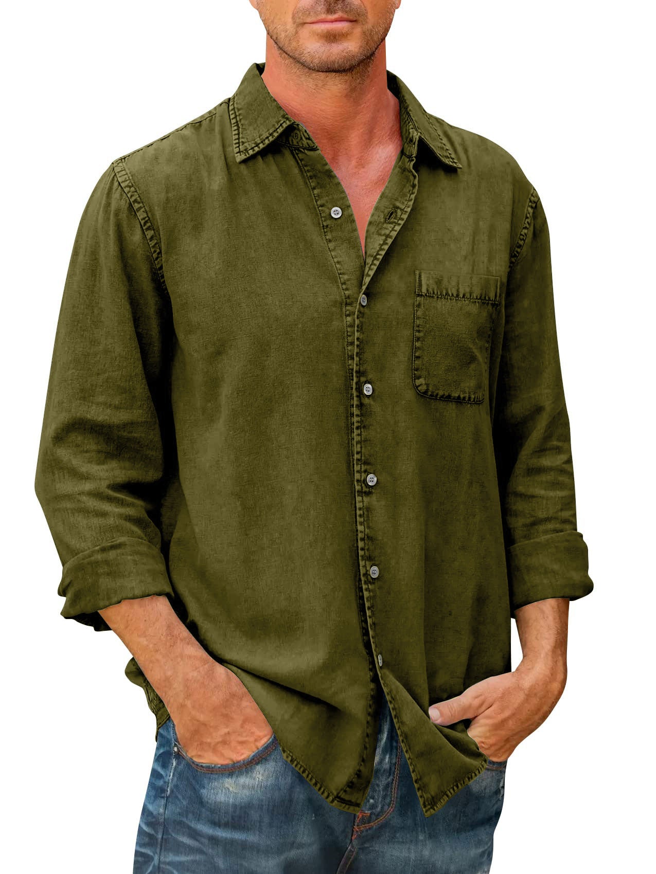 BowLift | Long sleeve button shirt for men