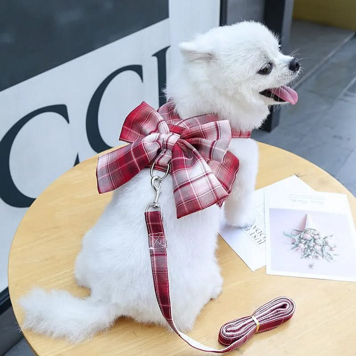 BowLift | Adjustable Dog Harness with Elegant Bow for Stylish Walks