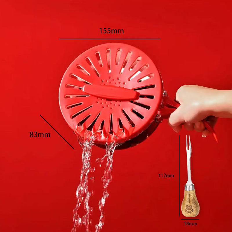 BowLift | Foldable Quick-Drain Basket with Rotating Lid