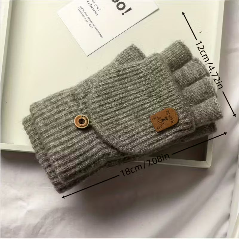BowLift | Men's WinterPro Fingerless Gloves – Thick, Warm and Comfortable