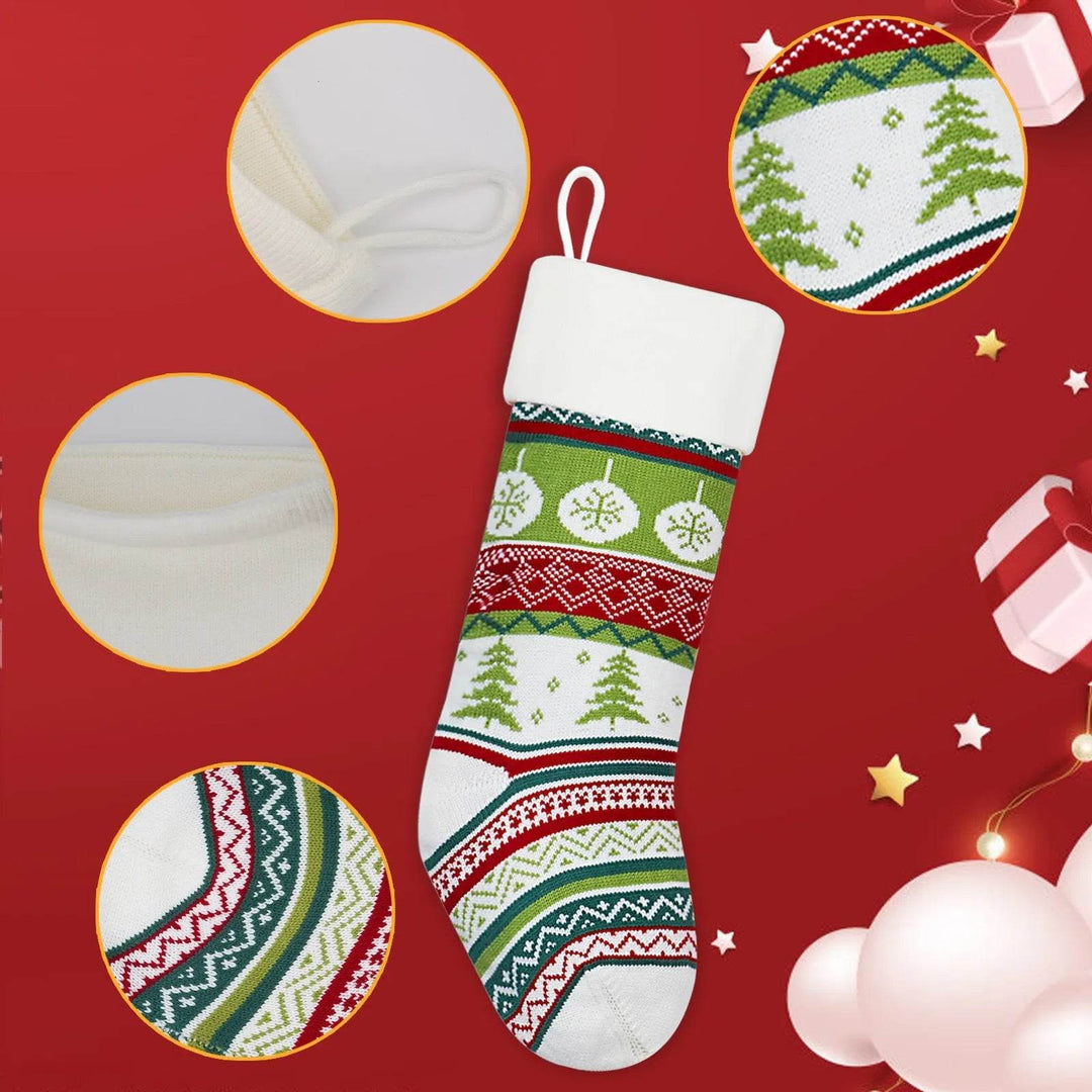 BowLift | Christmas Stockings Candy Knitted Bag Wool