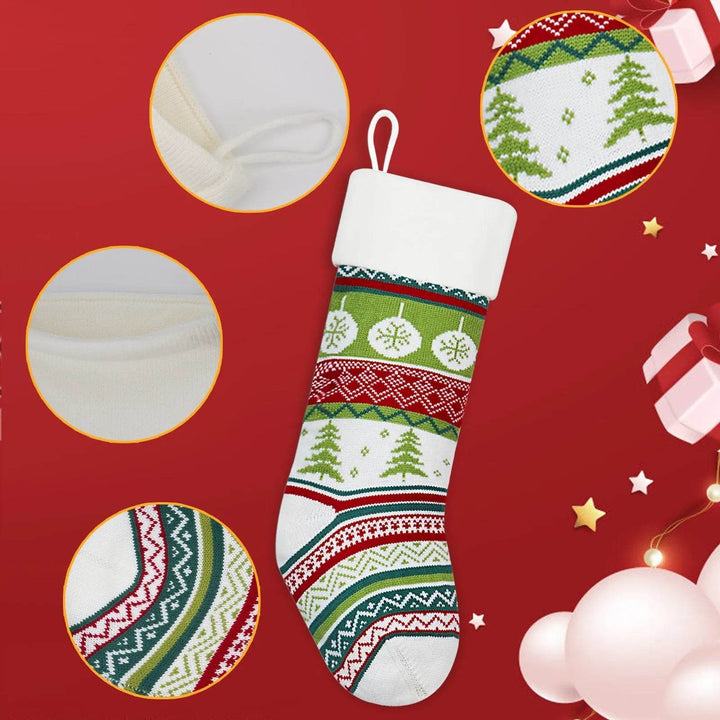 BowLift | Christmas Stockings Candy Knitted Bag Wool