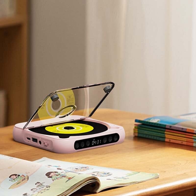 BowLift | Portable Bluetooth-compatible CD Player