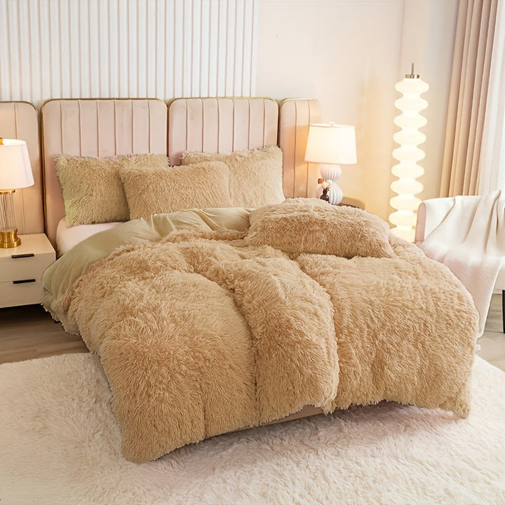 BowLift | Ultra Soft Plush Duvet Cover Set with Zipper - Luxury & Comfort