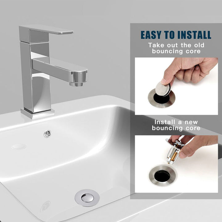 Steel Pop Up Drain Filter | Bowlift