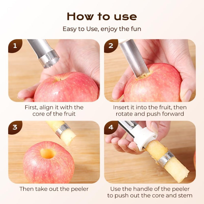 2-in-1 Kitchen Fruit Peeler Bowlift