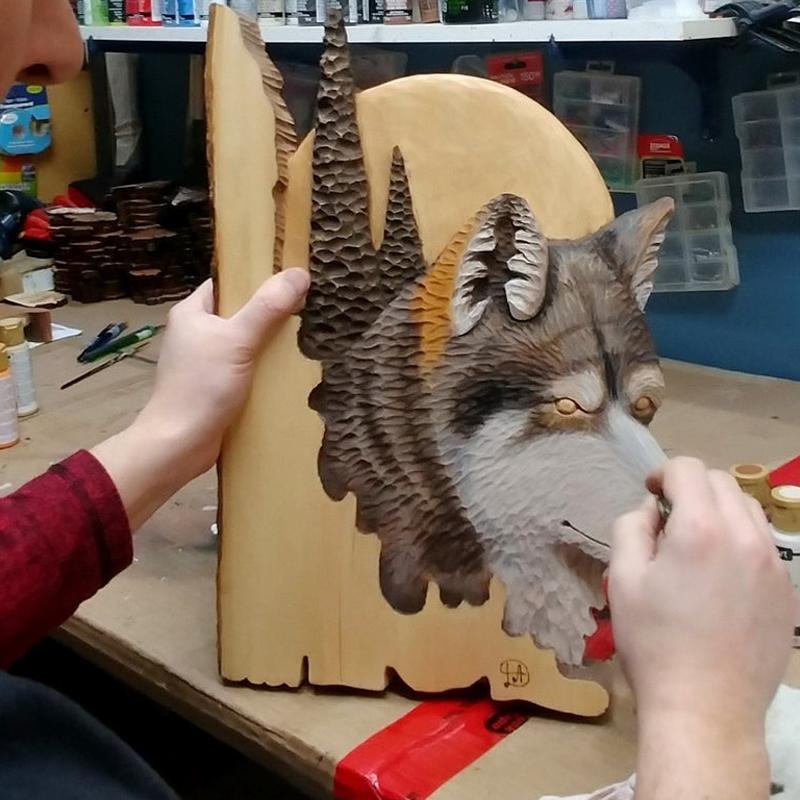 BowLift | Animal Carving Handcraft Wall Decoration