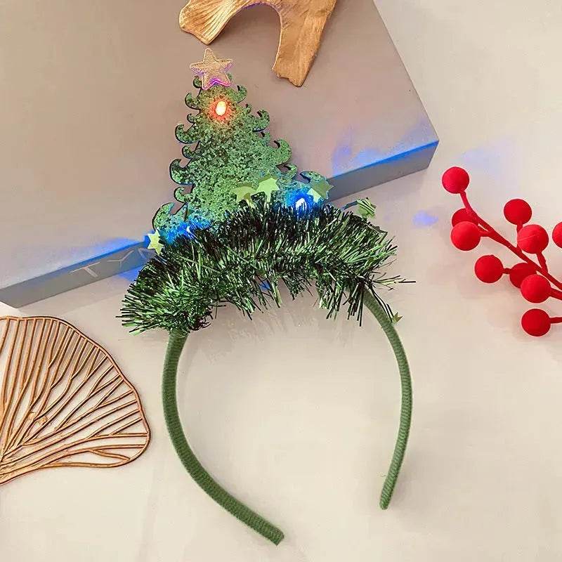 BowLift | Christmas With Light Headband Snowflake Women's
