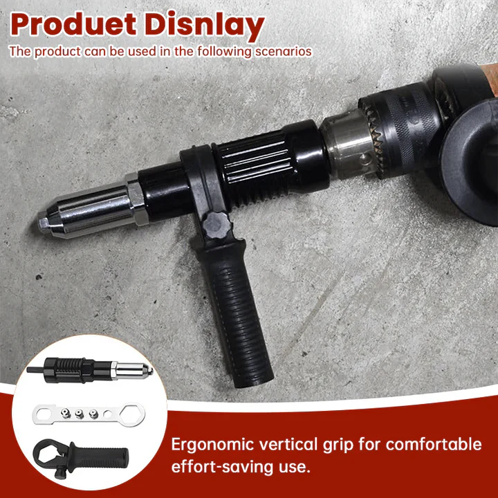 Nail Plier Adapter for Battery Drill – SpeedRivet | Bowlift