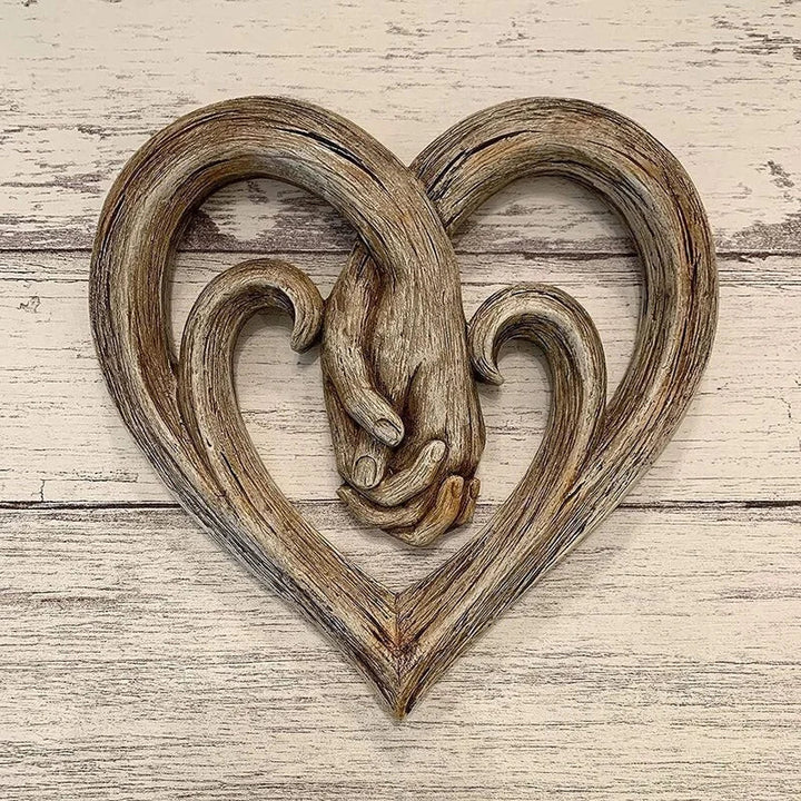BowLift | Wooden Heart Wall Decoration - ForeverTouch