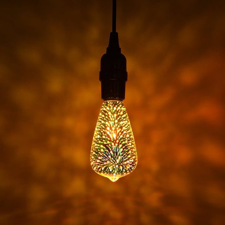 BowLift | 3D Fireworks LED Light Bulb