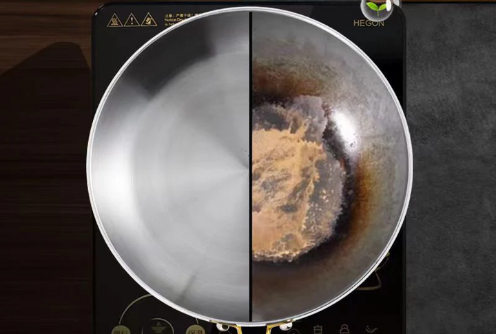 ChefSteel – Professional Stainless Steel Frying Pan for Gas & Induction Bowlift