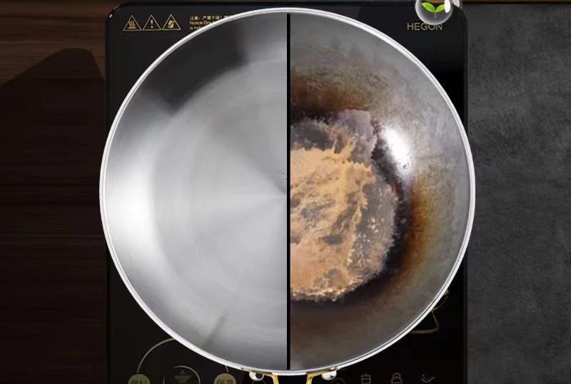 ChefSteel – Professional Stainless Steel Frying Pan for Gas & Induction | Bowlift