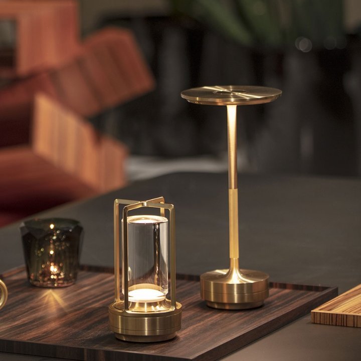 BowLift | Cordless Table Lamp - Dimmable & Rechargeable Desk Light
