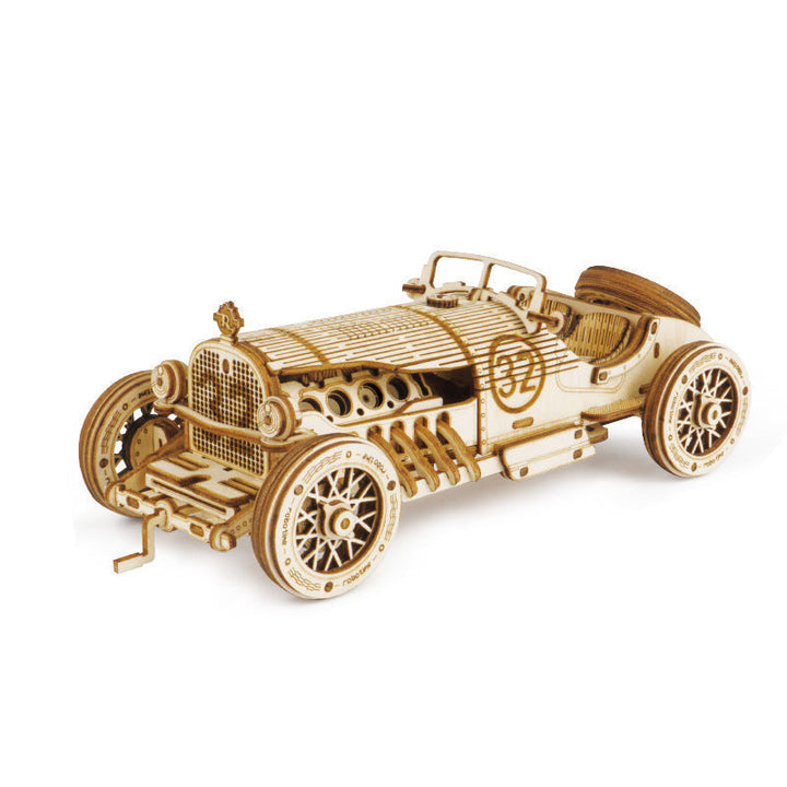 Puzzle Model Mechanical Made of Wood Super | Bowlift