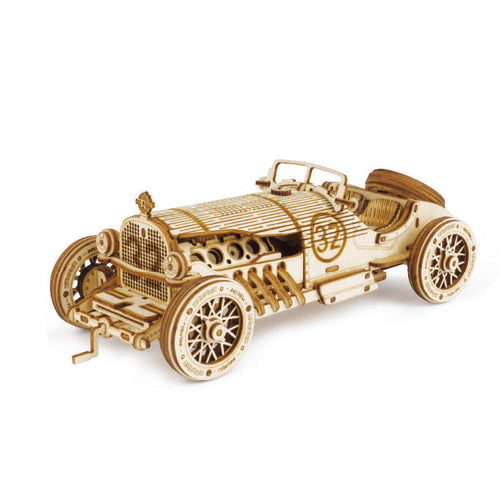 Puzzle Model Mechanical Made of Wood Super | Bowlift