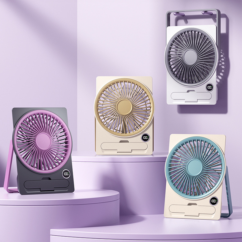 USB portable fan quiet with battery | Bowlift