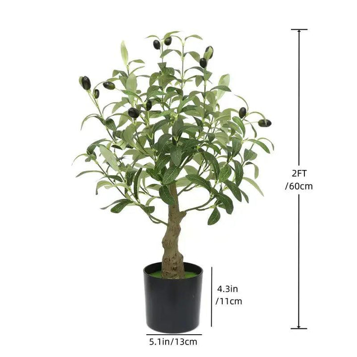 BowLift | OlivaLeaf - Lifelike Olive Tree Decoration