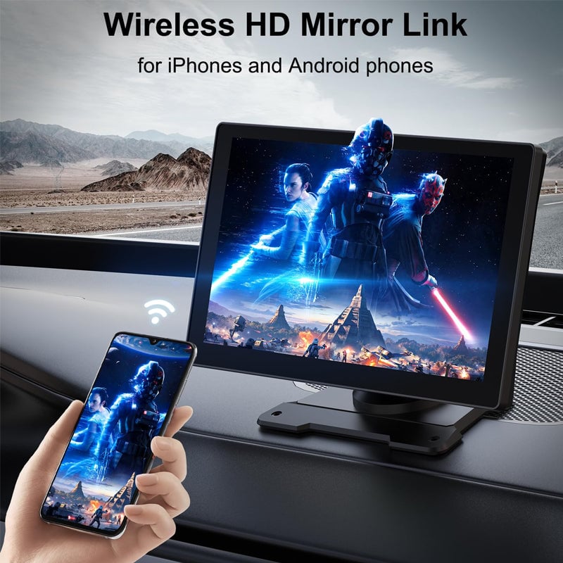 BowLift | Wireless CarPlay display screen