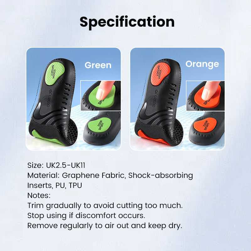 Shock-absorbing insoles for women & men | Bowlift