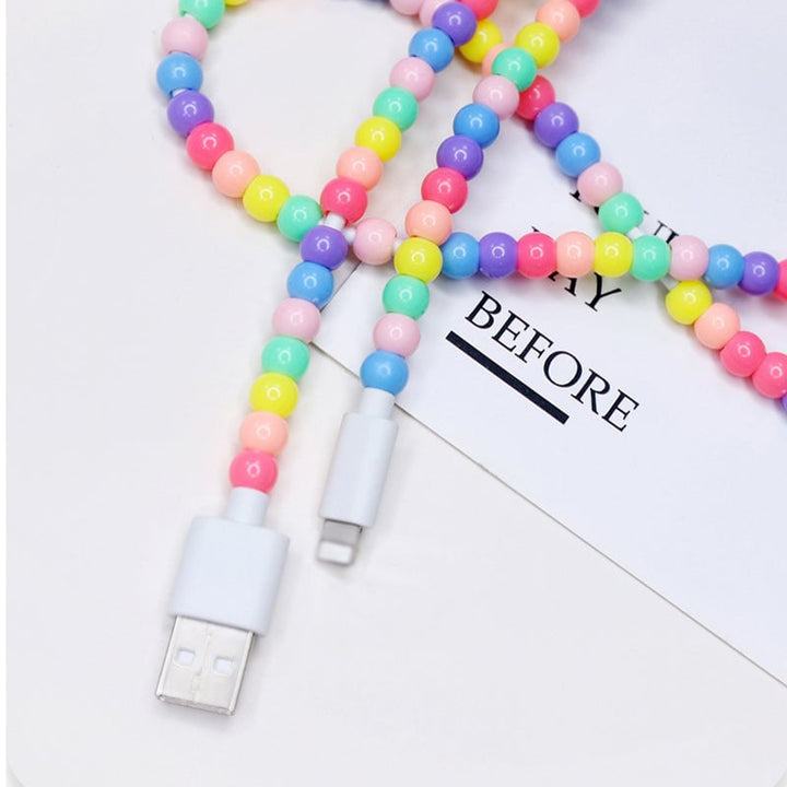 BowLift | Creative Beaded 2-in-1 Data Cable
