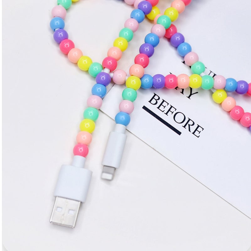 BowLift | Creative Beaded 2-in-1 Data Cable