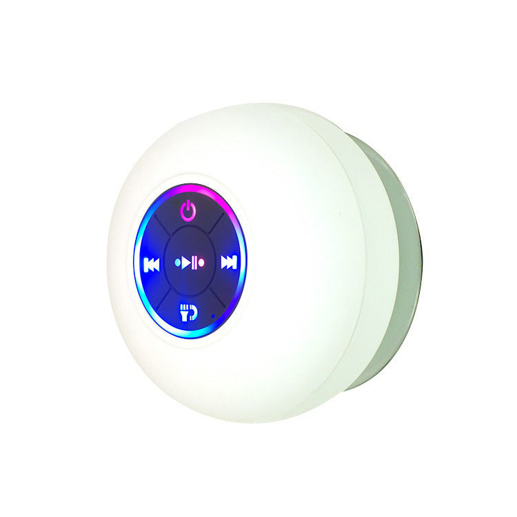 Mini Bluetooth Shower Speaker With LED Light | Bowlift