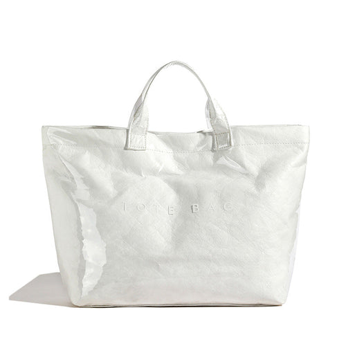 Women Letter Print Tote Bag | Bowlift