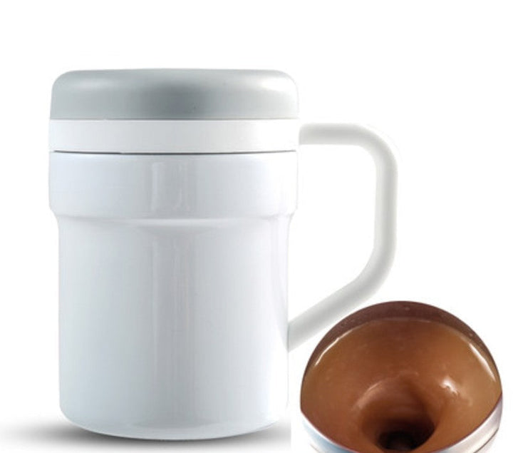 BowLift | Magnetic Self Stirring Coffee Mug, No Battery, Switch and Spoon, for Office, Home & Travel