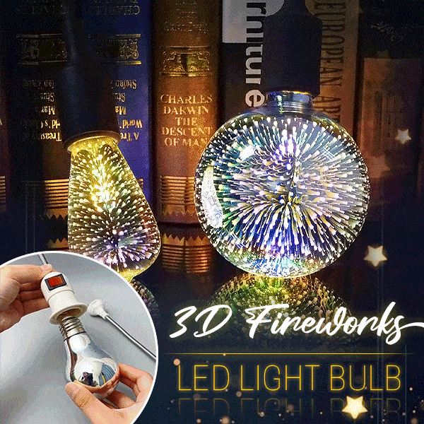 BowLift | 3D Fireworks LED Light Bulb