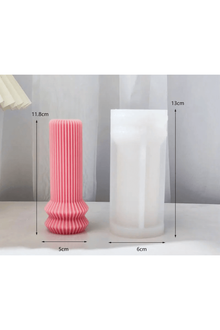 Roman column candle mold DIY | Bowlift