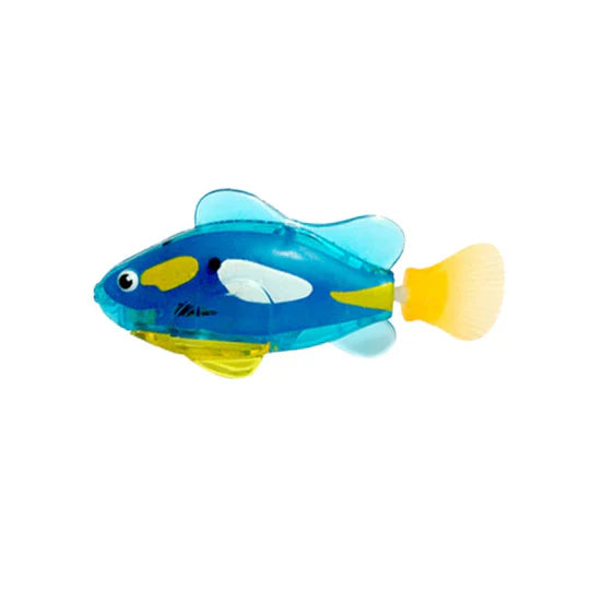 Electronic swimming fish with LED light Bowlift