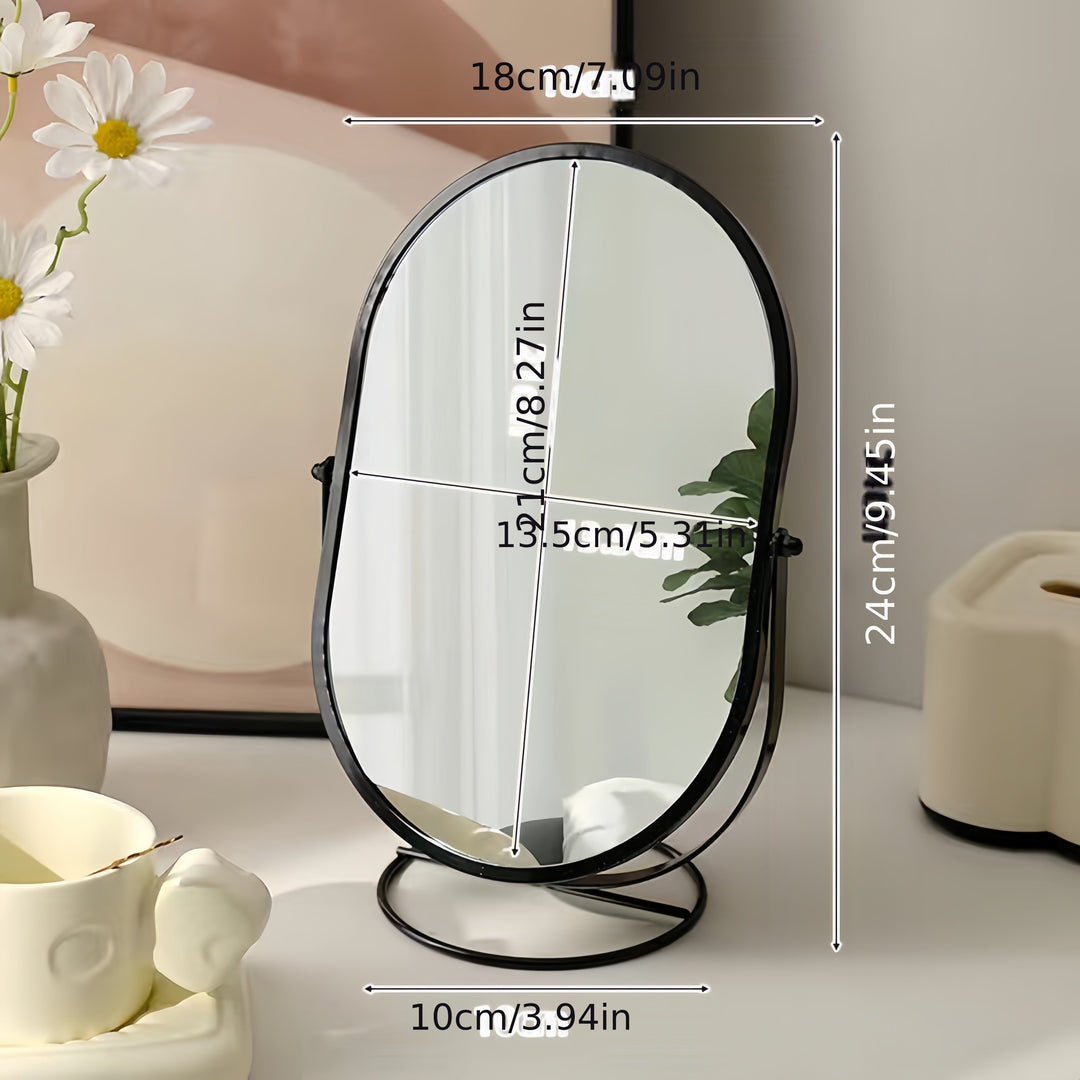 360° Look – Elegant Makeup Mirror for Every Angle Bowlift