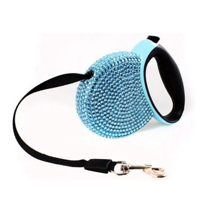 BowLift | Luxury Retractable Leash with Rhinestones for Small Dogs & Cats