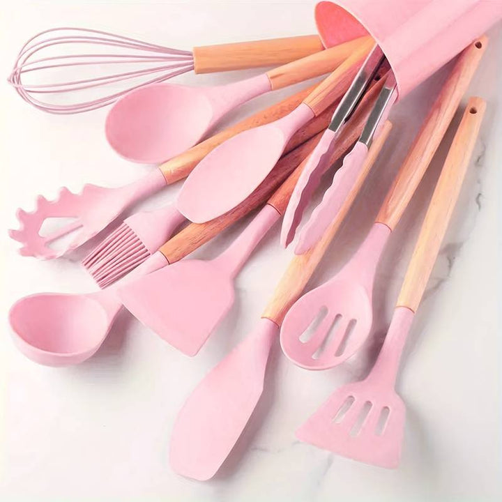 BowLift | Kitchen tool set – silicone – non-stick coated – heat resistant