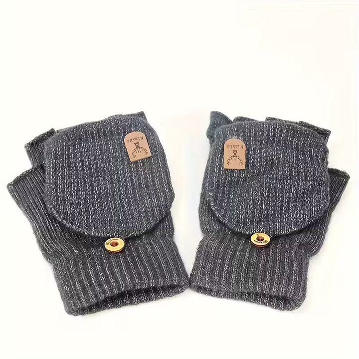 BowLift | Men's WinterPro Fingerless Gloves – Thick, Warm and Comfortable