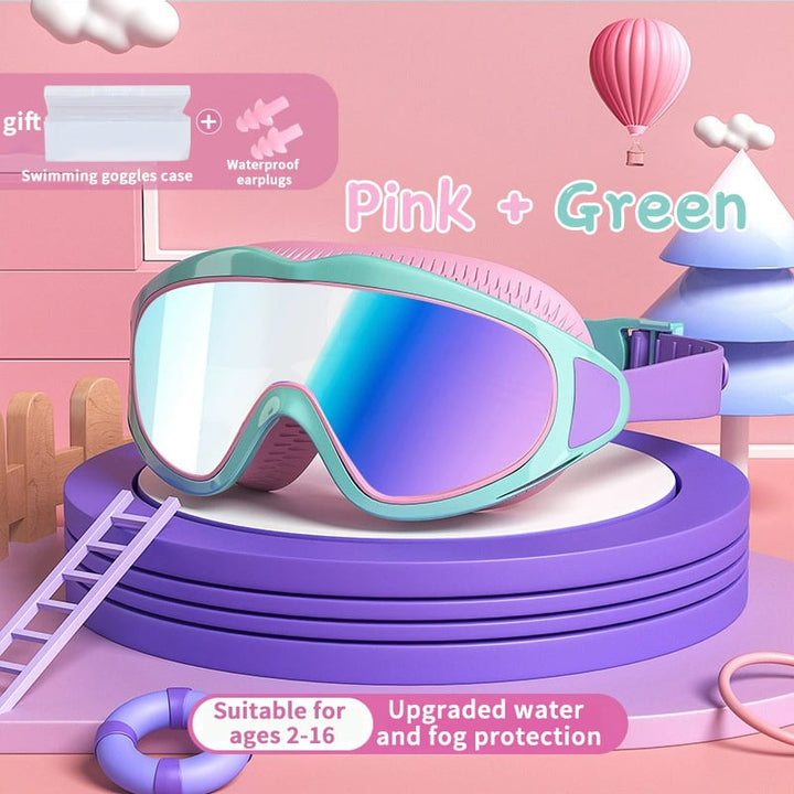 HD Swimming Goggles Kids – Anti-Fog & UV Protection | Bowlift
