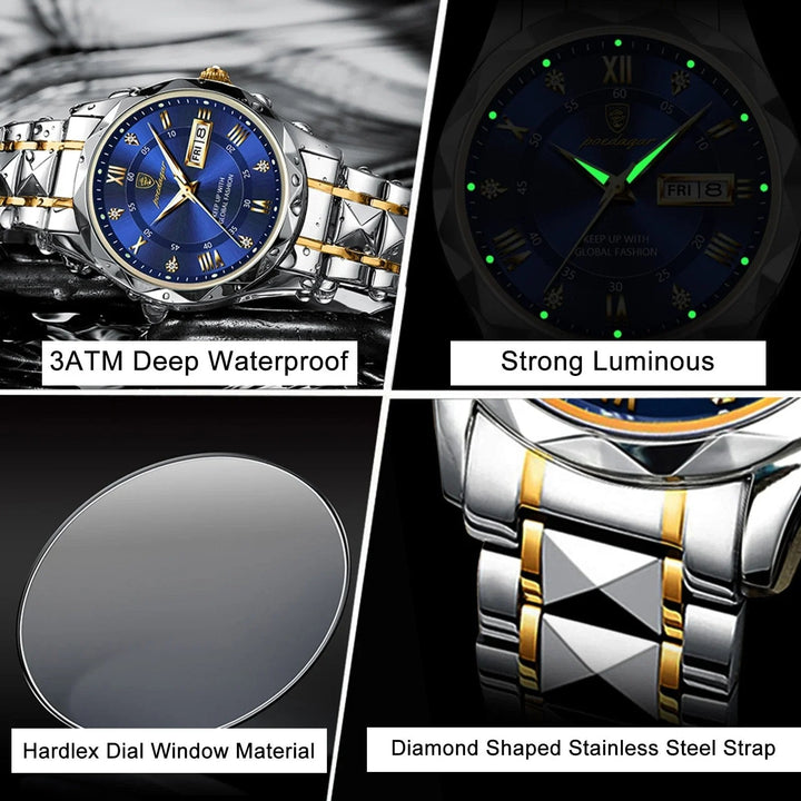 BowLift | Waterproof Top Brand Luxury Man Wristwatch With Luminous