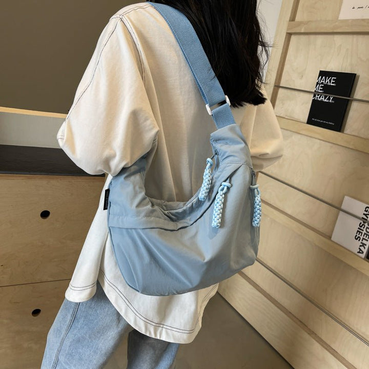 BowLift | EVERCARRY – Nylon Shoulder Bag with Smart Compartments for Everyday Use
